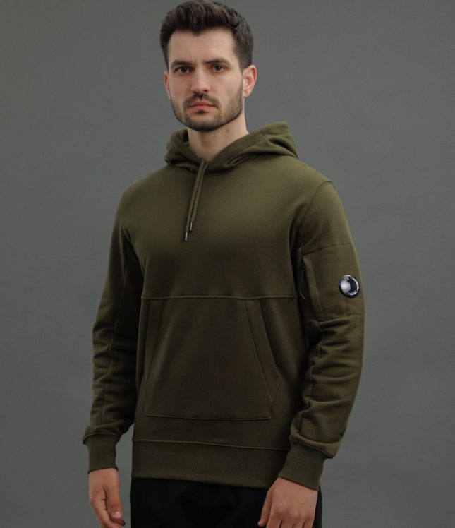 Чоловіче худі C.P. COMPANY CMSS023A 005086W COL:683, колір зелений | Ціна 12999 грн, фото 1