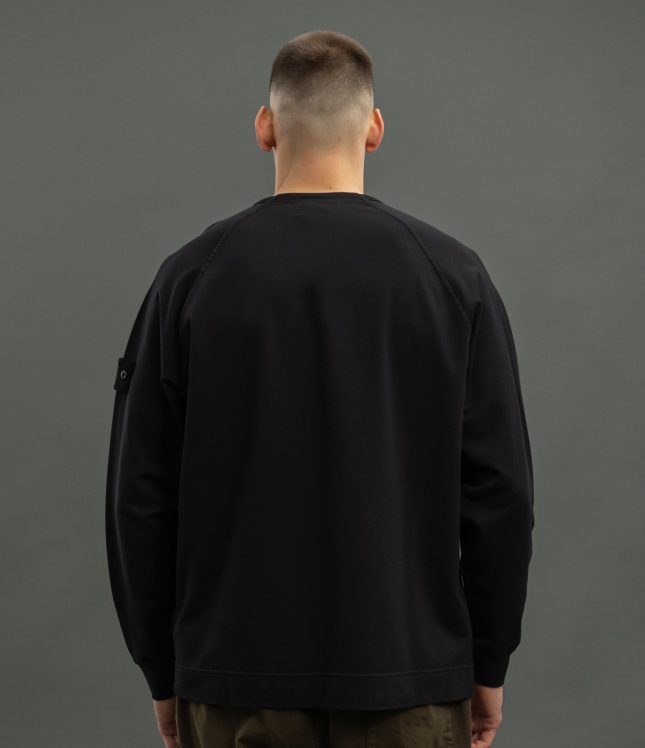 Чоловічий світшот STONE ISLAND 156100011-S00F3 V0029, колір чорний | Ціна 17499 грн, фото 6