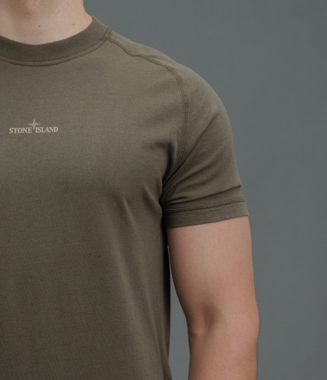 Чоловіча футболка STONE ISLAND 152100020-S0080 V0054, колір зелений | Ціна 11499 грн, фото 4