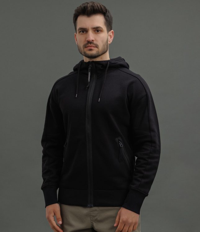 Чоловіче худі C.P. COMPANY CMSS082A 005086W COL:999, колір чорний | Ціна 8699 грн, фото 1