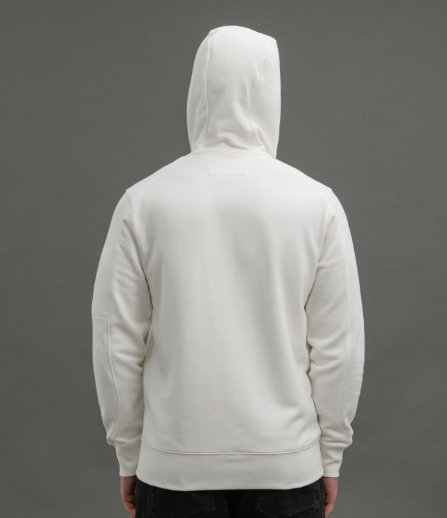 Чоловіче худі C.P. COMPANY CMSS023A 005086W COL:103, колір білий | Ціна 12999 грн, фото 7