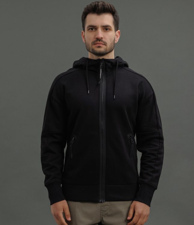 Чоловіче худі C.P. COMPANY CMSS082A 005086W COL:999, колір чорний | Ціна 8699 грн, фото 2