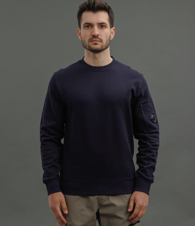 Чоловічий світшот C.P. COMPANY CMSS022A 005086W COL:888, колір синій | Ціна 9999 грн, фото 2