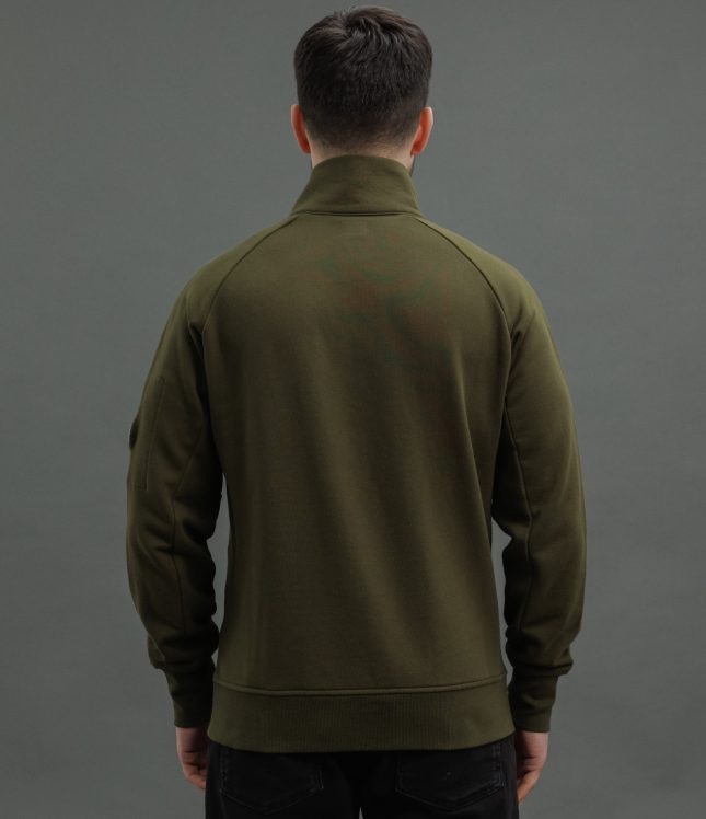 Чоловічий світшот C.P. COMPANY CMSS081A 005086W COL:683, колір зелений | Ціна 11999 грн, фото 7