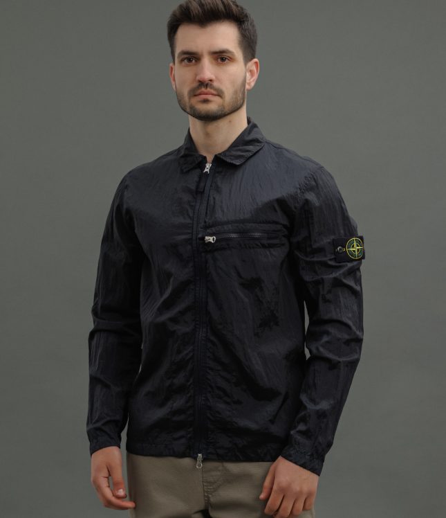 Чоловічий оверширт STONE ISLAND 1510919 V0029, колір чорний | Ціна 25499 грн, фото 1