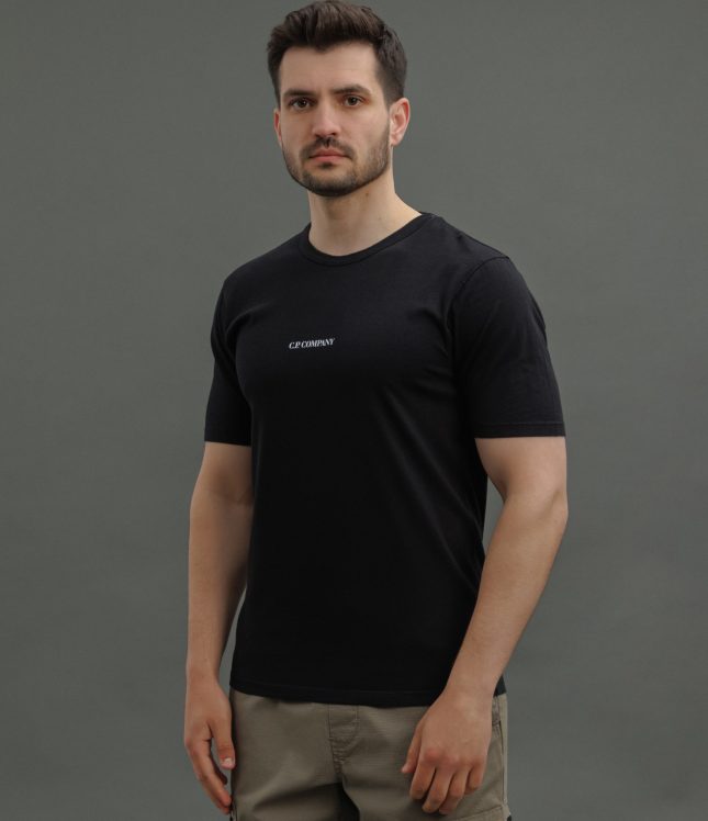 Чоловіча футболка C.P. COMPANY CMTS085A 005431G COL:999, колір чорний | Ціна 5499 грн, фото 1