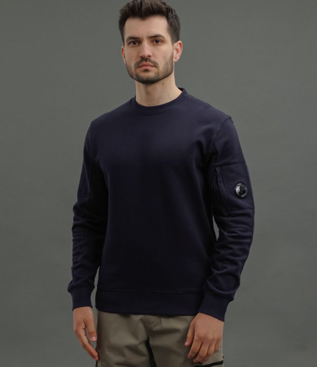 Чоловічий світшот C.P. COMPANY CMSS022A 005086W COL:888, колір синій | Ціна 9999 грн, фото 1