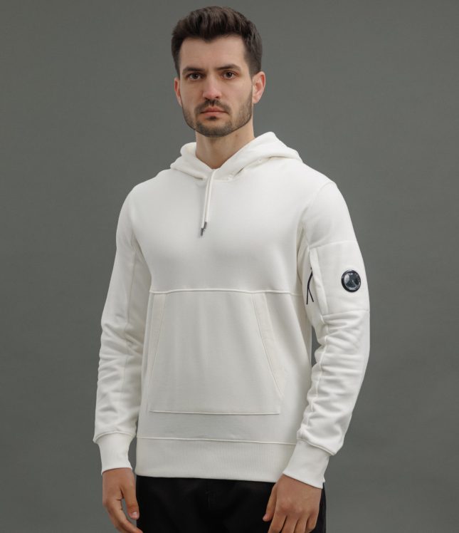 Чоловіче худі C.P. COMPANY CMSS023A 005086W COL:103, колір білий | Ціна 12999 грн, фото 1