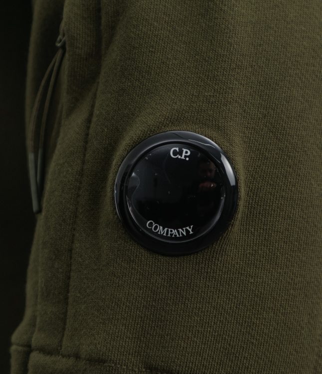 Чоловічий світшот C.P. COMPANY CMSS081A 005086W COL:683, колір зелений | Ціна 11999 грн, фото 8