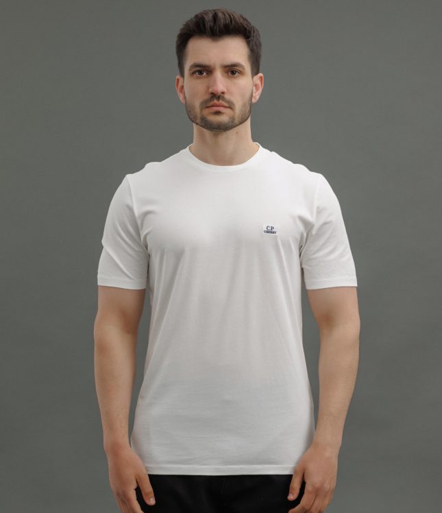 Чоловіча футболка C.P. COMPANY CMTS068A 005100W COL:103, колір білий | Ціна 4999 грн, фото 2