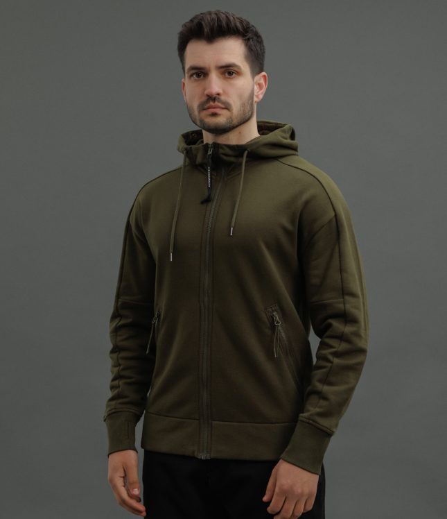 Чоловіче худі C.P. COMPANY CMSS082A 005086W COL:683, колір зелений | Ціна 14499 грн, фото 1