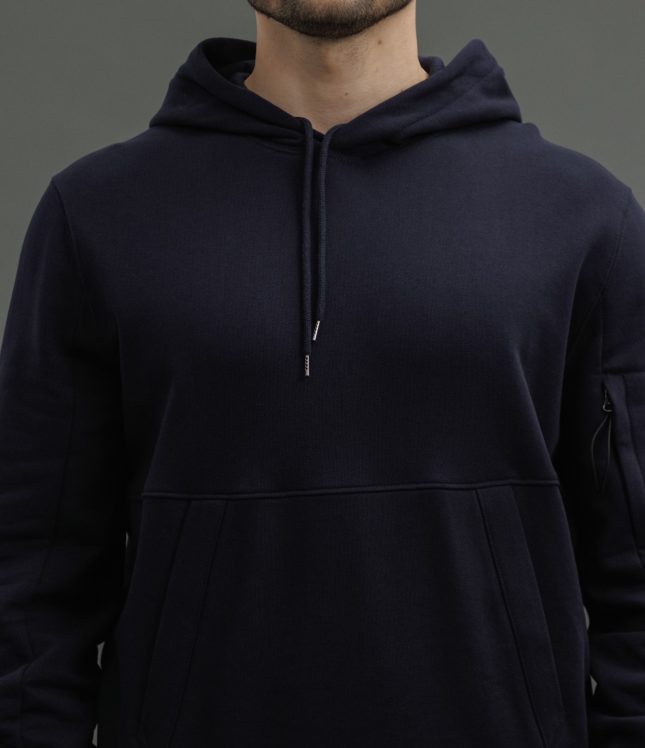 Чоловіче худі C.P. COMPANY CMSS023A 005086W COL:888, колір синій | Ціна 12999 грн, фото 4