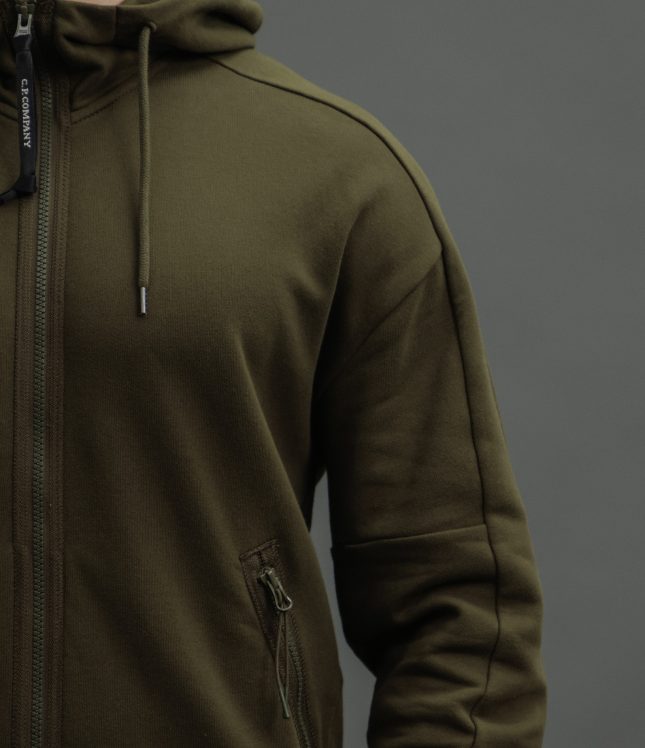 Чоловіче худі C.P. COMPANY CMSS082A 005086W COL:683, колір зелений | Ціна 14499 грн, фото 6