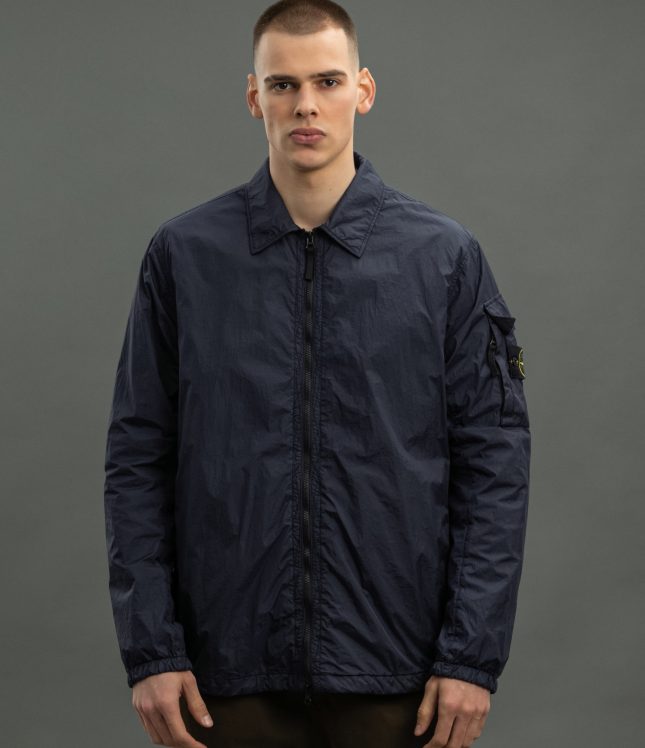 Чоловічий оверширт STONE ISLAND 1510223 V0020, колір синій | Ціна 17499 грн, фото 2