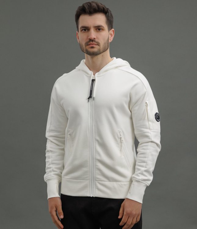 Чоловіче худі C.P. COMPANY CMSS400A 005086W COL:103, колір білий | Ціна 13999 грн, фото 1