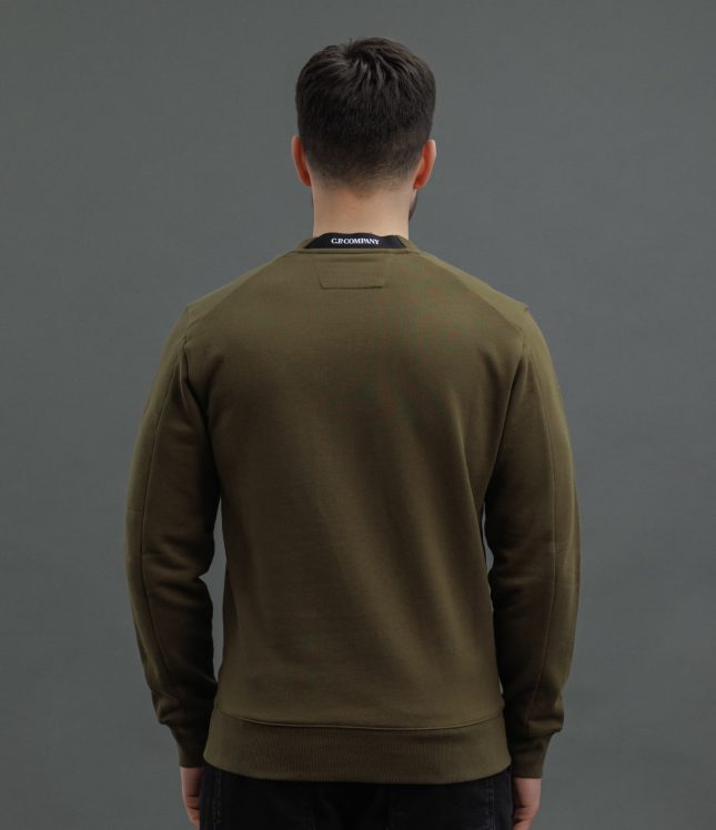 Чоловічий світшот C.P. COMPANY CMSS022A 005086W COL:683, колір зелений | Ціна 9999 грн, фото 6