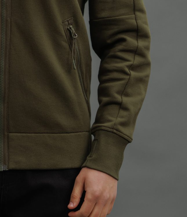 Чоловіче худі C.P. COMPANY CMSS082A 005086W COL:683, колір зелений | Ціна 14499 грн, фото 7