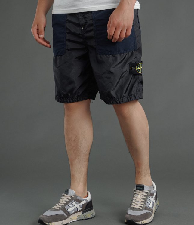 Чоловічі шорти STONE ISLAND 15L1932 V0020, колір синій | Ціна 12999 грн, фото 1