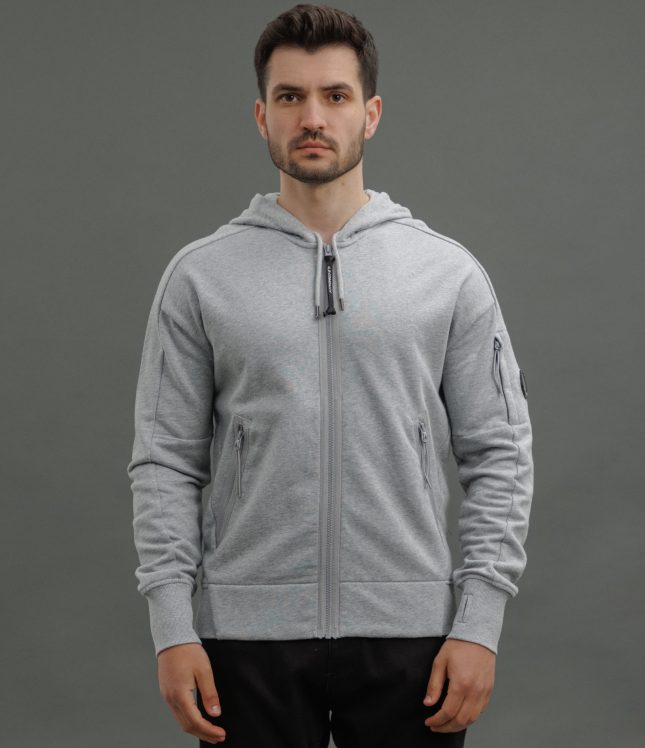 Чоловіче худі C.P. COMPANY CMSS400A 005086W COL:M93, колір сірий | Ціна 13999 грн, фото 2