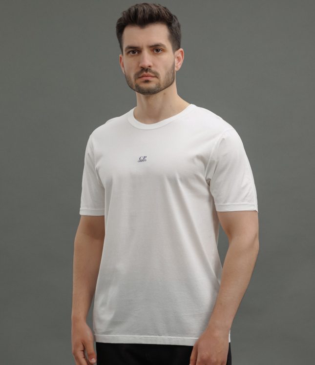 Чоловіча футболка C.P. COMPANY CMTS088A 006374G COL:103, колір білий | Ціна 5499 грн, фото 1
