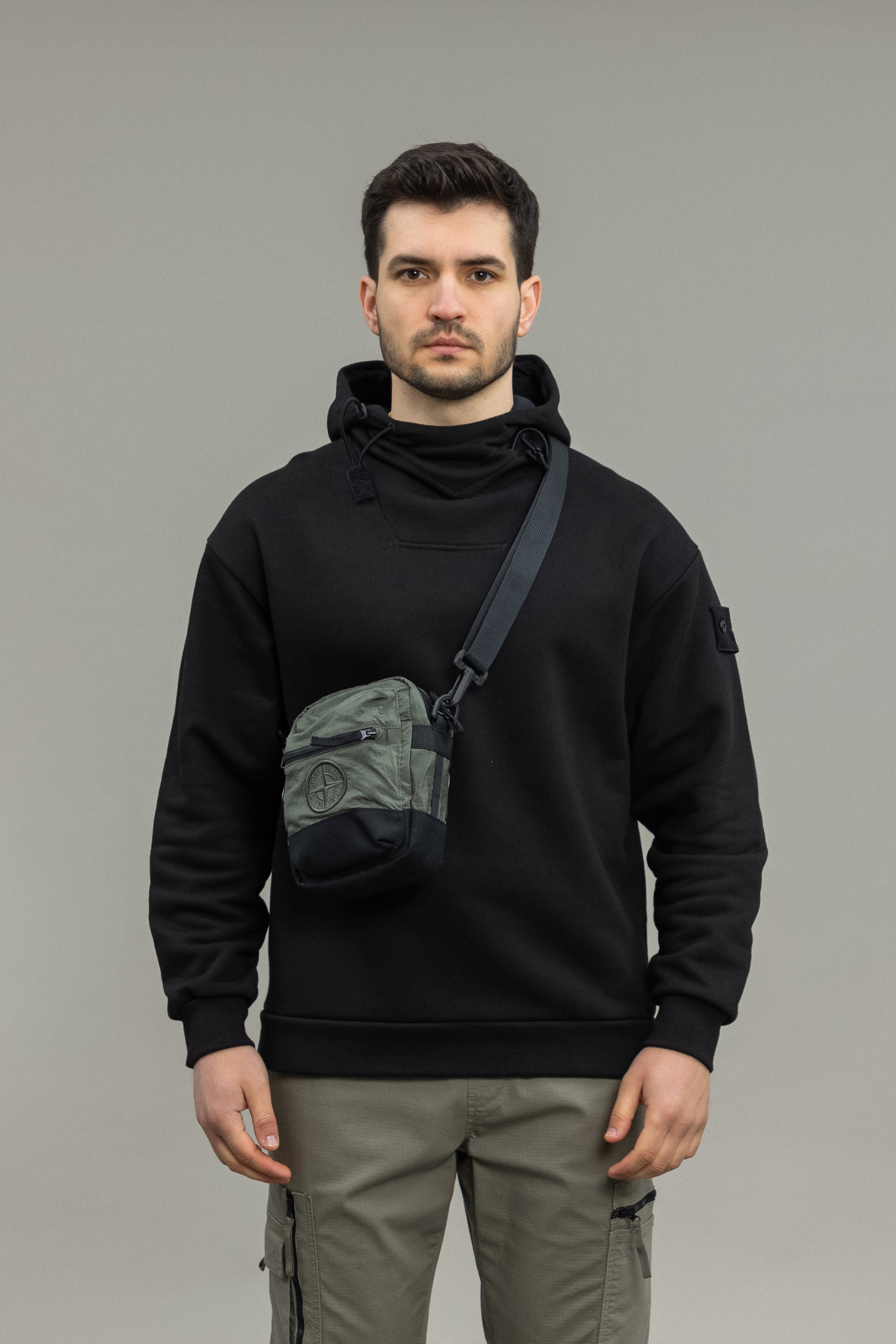 Чоловіча сумка STONE ISLAND 159200908-S0076 V0059, колір зелений