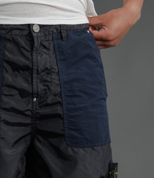 Чоловічі шорти STONE ISLAND 15L1932 V0020, колір синій | Ціна 12999 грн, фото 3