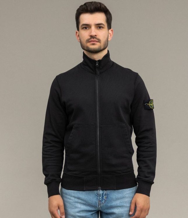 Чоловічий світшот STONE ISLAND 156100063-S0051 V0029, колір чорний | Ціна 18499 грн, фото 2