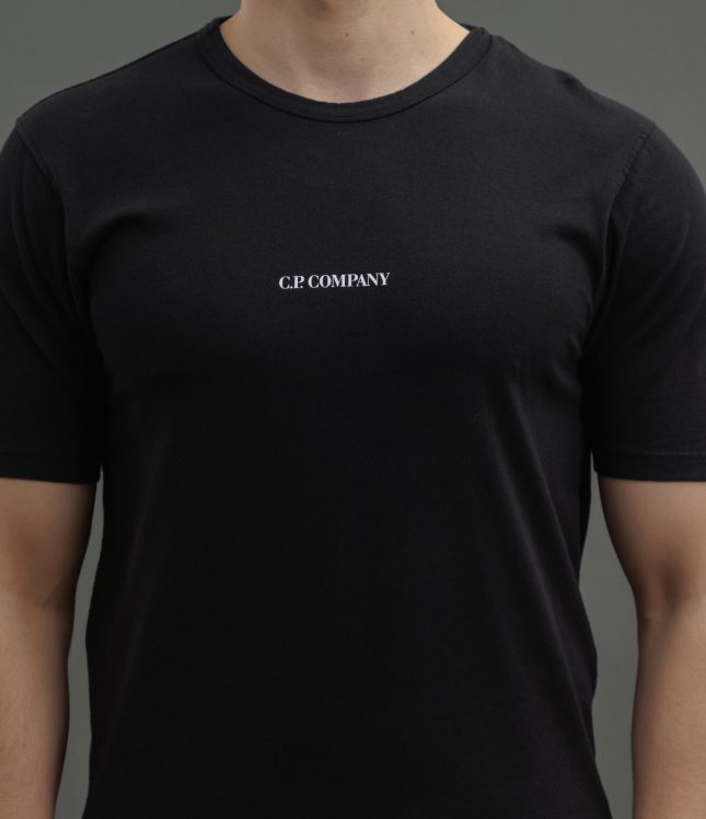 Чоловіча футболка C.P. COMPANY CMTS085A 005431G COL:999, колір чорний | Ціна 5499 грн, фото 3