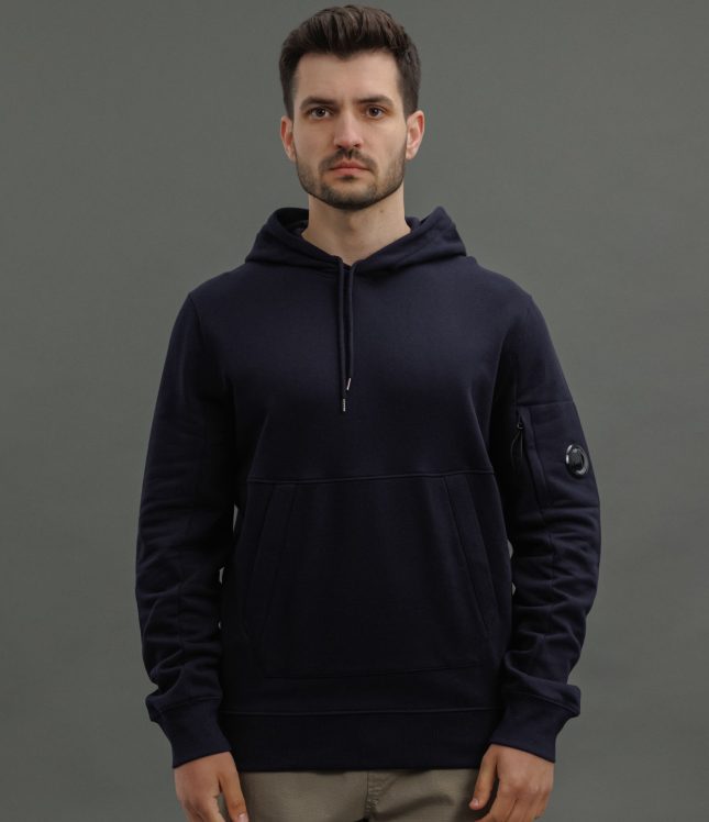 Чоловіче худі C.P. COMPANY CMSS023A 005086W COL:888, колір синій | Ціна 12999 грн, фото 2