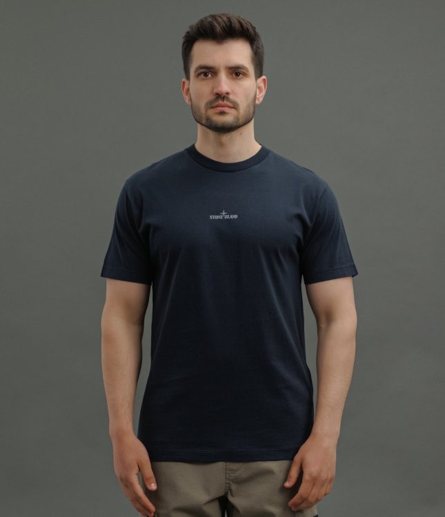 Футболка чоловіча STONE ISLAND 152NS81 V0020,колір синій | Ціна 9999 грн, фото 2