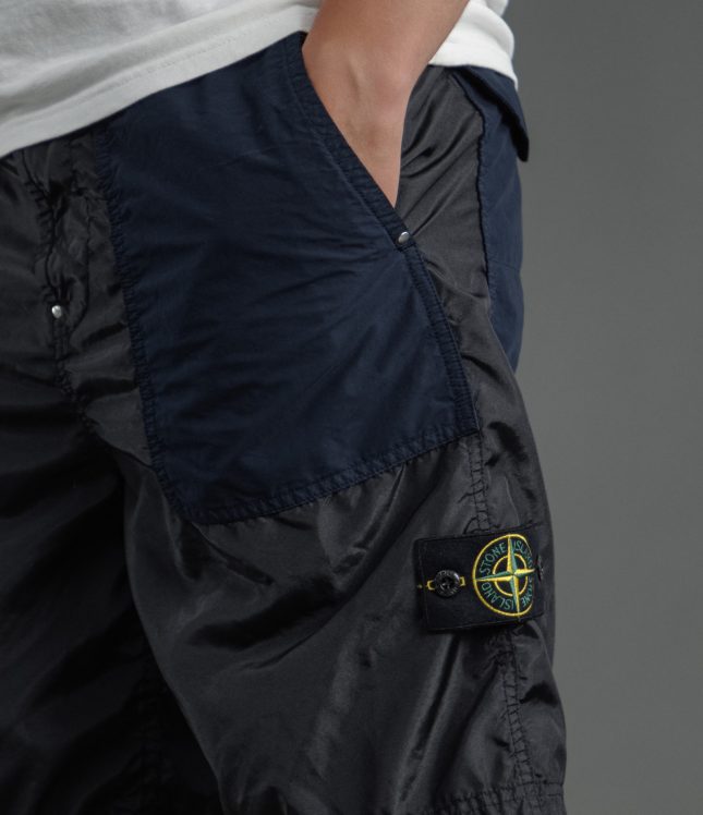 Чоловічі шорти STONE ISLAND 15L1932 V0020, колір синій | Ціна 12999 грн, фото 4