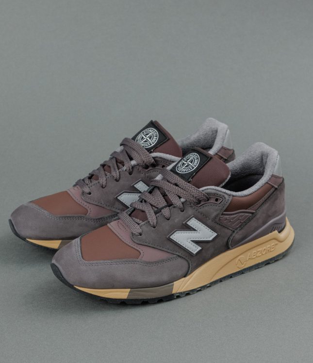 Чоловічі кросівки NEW BALANCE x STONE ISLAND U998PR 25S100010-SNB01 V0011, колір бордовий | Ціна 22999 грн, фото 1