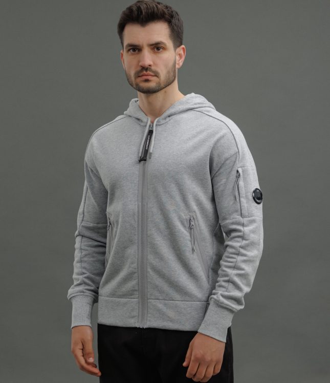 Чоловіче худі C.P. COMPANY CMSS400A 005086W COL:M93, колір сірий | Ціна 13999 грн, фото 1
