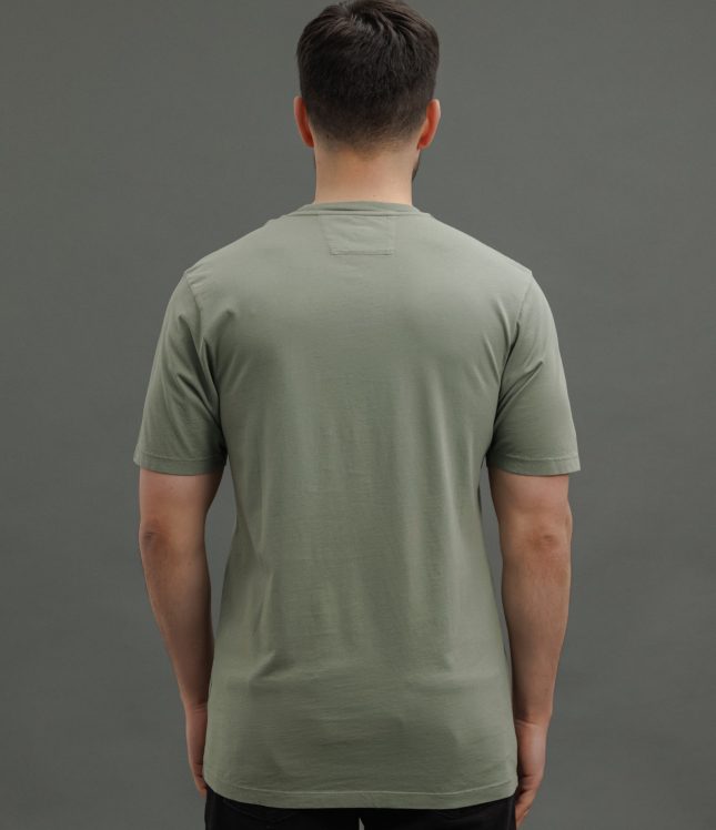 Чоловіча футболка C.P. COMPANY CMTS299A 005431G COL:627, колір зелений | Ціна 5499 грн, фото 6