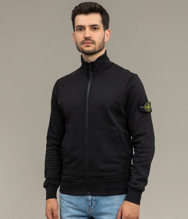 Чоловічий світшот STONE ISLAND 156100063-S0051 V0029, колір чорний | Ціна 18499 грн, фото 1