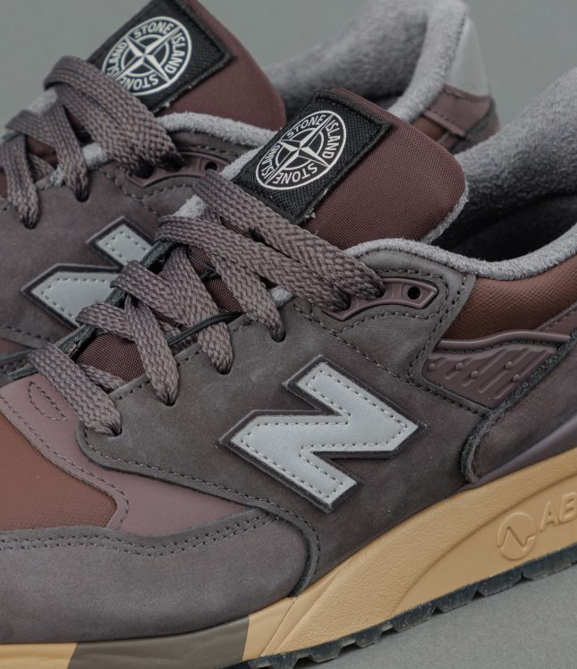 Чоловічі кросівки NEW BALANCE x STONE ISLAND U998PR 25S100010-SNB01 V0011, колір бордовий | Ціна 22999 грн, фото 3