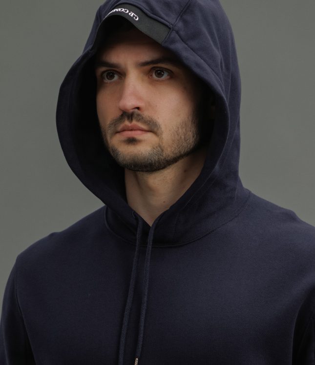 Чоловіче худі C.P. COMPANY CMSS023A 005086W COL:888, колір синій | Ціна 12999 грн, фото 3