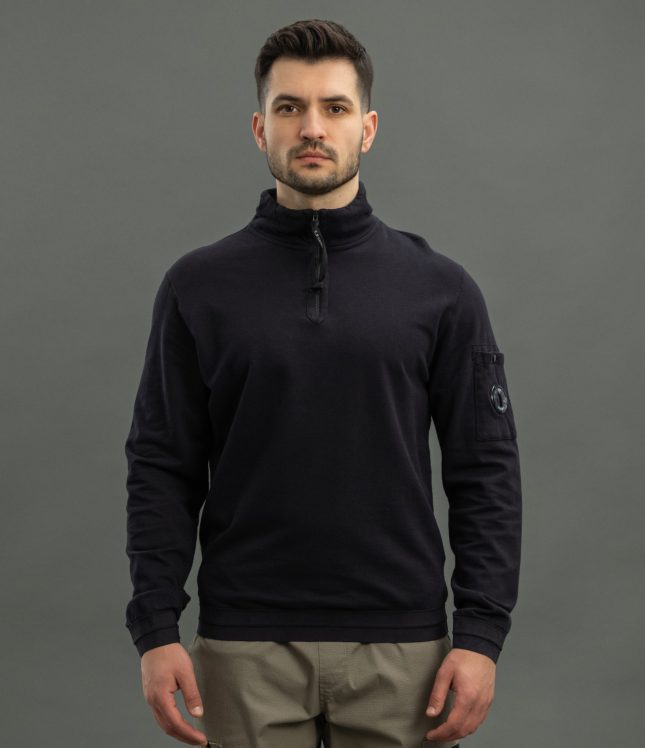 Чоловічий світшот C.P. COMPANY CMSS037A 002246G COL:999, колір чорний | Ціна 9999 грн, фото 2