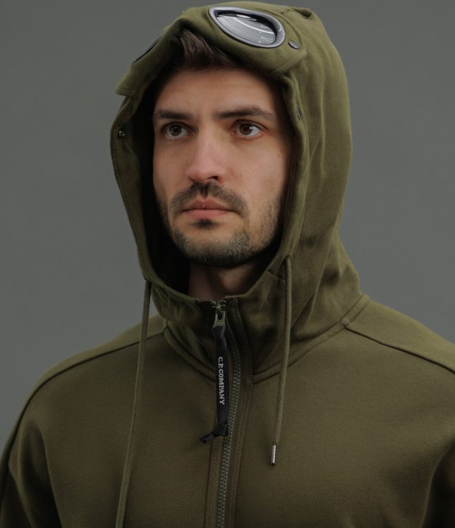 Чоловіче худі C.P. COMPANY CMSS082A 005086W COL:683, колір зелений | Ціна 14499 грн, фото 3