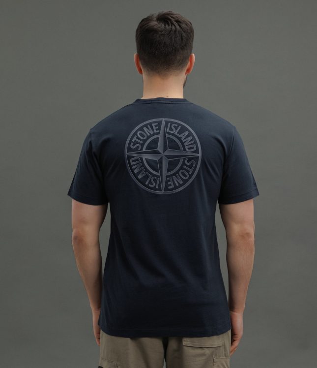 Футболка чоловіча STONE ISLAND 152NS81 V0020,колір синій | Ціна 9999 грн, фото 6
