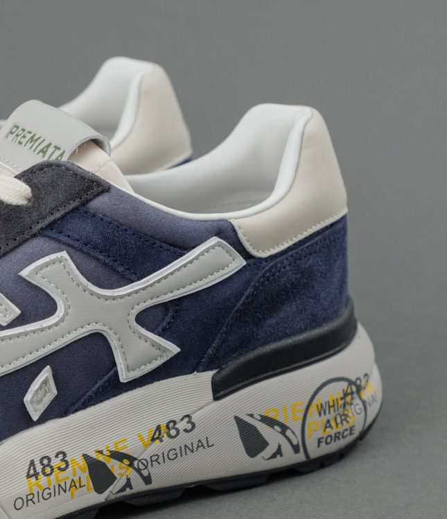 Чоловічі кросівки PREMIATA MICK 7209, колір синій | Ціна 13499 грн, фото 4