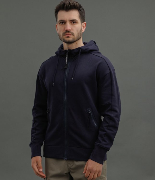 Чоловіче худі C.P. COMPANY CMSS082A 005086W COL:888, колір синій | Ціна 14499 грн, фото 1