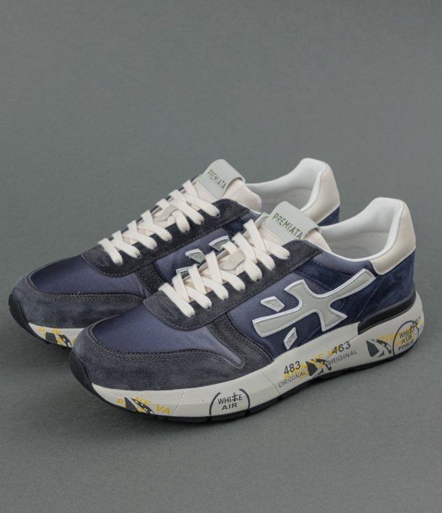 Чоловічі кросівки PREMIATA MICK 7209, колір синій | Ціна 13499 грн, фото 1