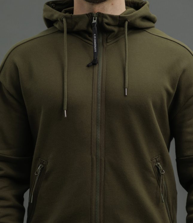 Чоловіче худі C.P. COMPANY CMSS082A 005086W COL:683, колір зелений | Ціна 14499 грн, фото 5
