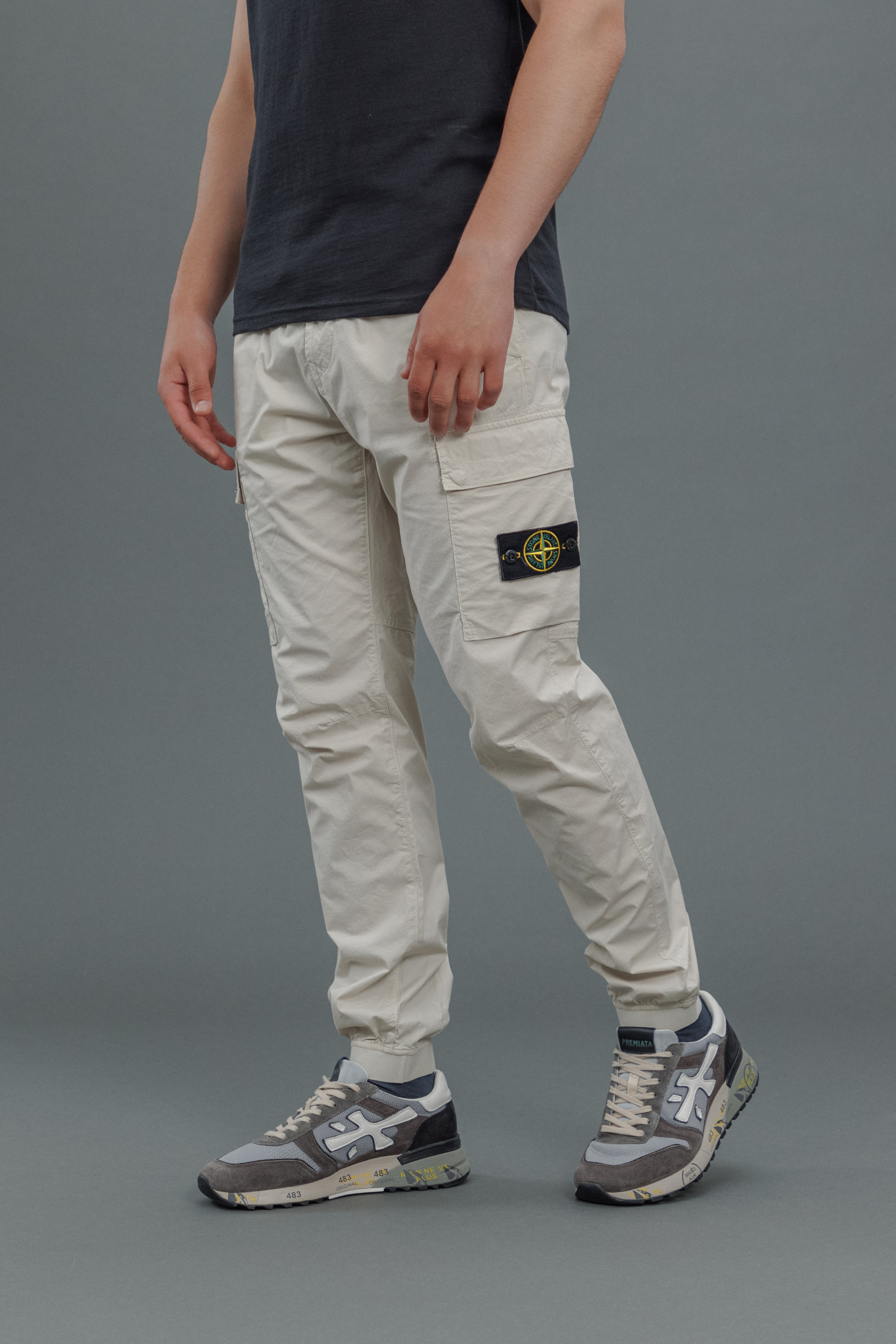Чоловічі штани STONE ISLAND 153100031-S0003 V0095, колір бежевий