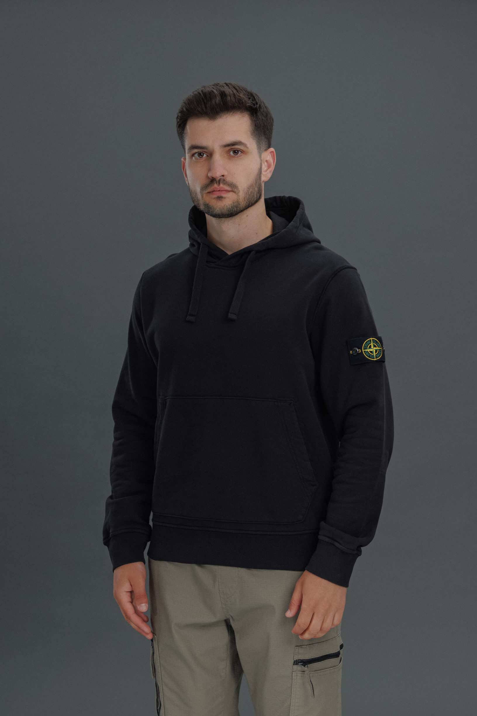 Чоловіче худі STONE ISLAND 156100045-S0051 V0029, колір чорний