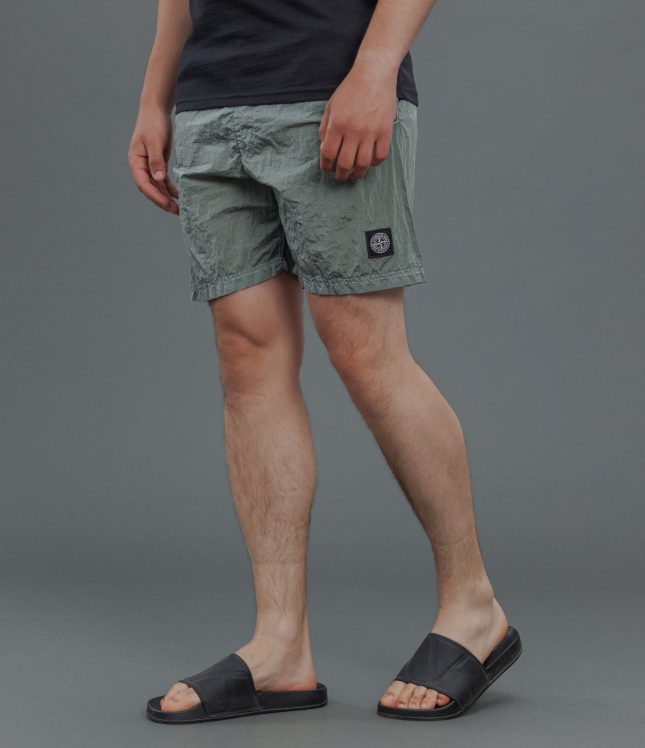 Чоловічі шорти STONE ISLAND 15B100009-S0043 V0055, колір зелений | Ціна 6999 грн, фото 1