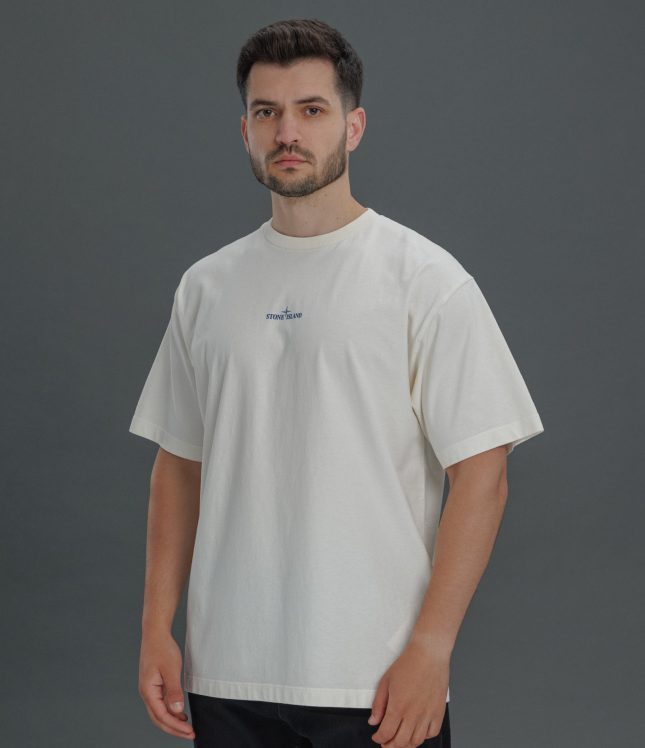 Чоловіча футболка STONE ISLAND 1521002RC-S0153 V0093, колір бежевий | Ціна 11499 грн, фото 1
