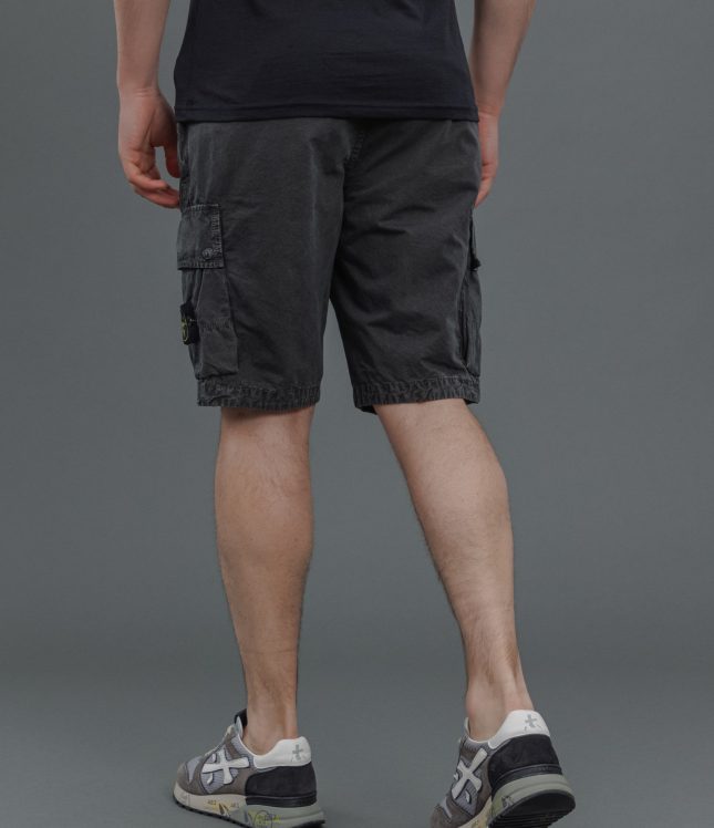 Чоловічі шорти STONE ISLAND 15L100011-S00WA V0165, колір сірий | Ціна 13999 грн, фото 6