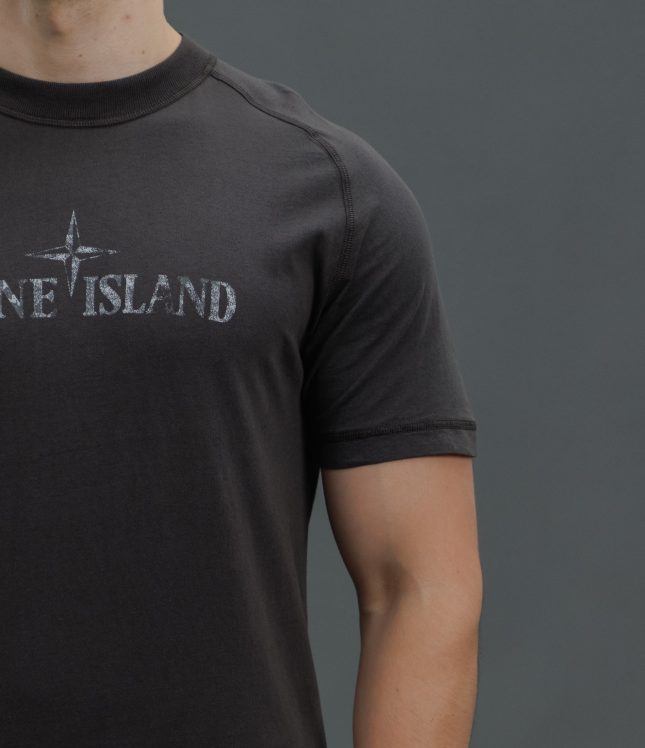 Чоловіча футболка STONE ISLAND 152100020-S0081 V0065, колір сірий | Ціна 8999 грн, фото 4